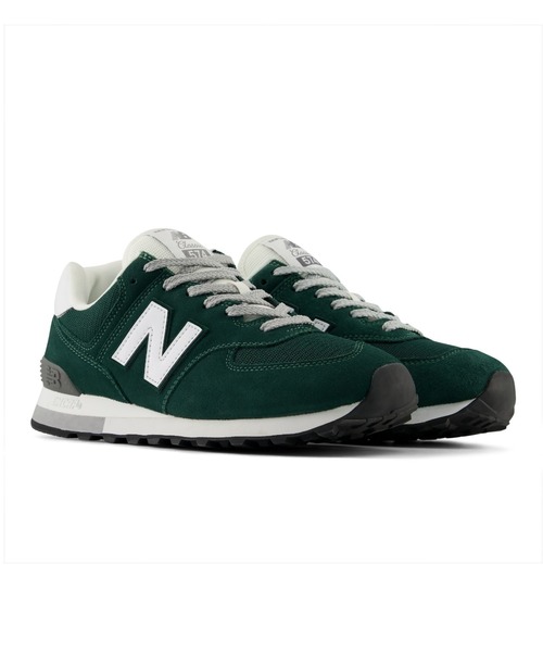 NEW BALANCE(ニューバランス)の「574(スニーカー・メンズ・ダークグリーン/オフホワイト/ベージュ系その他/グレー・26.5cm/26.0cm/25.5cm/25.0cm/22.0cm/29.0cm/30.0cm/28.5cm/28.0cm/24.5cm/24.0cm/27.5cm/23.5cm/23.0cm/27.0cm/22.5cm/24.5㎝)」の9枚目の写真