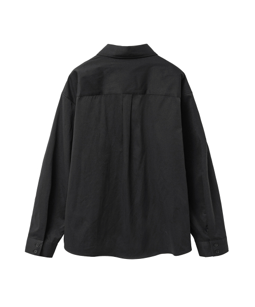 MISEKISEOUL MEN(ミセキソウルメンズ)の「Asymmetric button shirt BLACK(シャツ/ブラウス・メンズ・その他・2/3)」の3枚目の写真