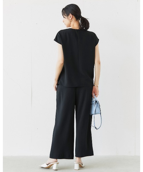 DoCLASSE( ドゥクラッセ)の「ビューティバイアスパンツ/63cm(その他パンツ・レディース・グレイッシュベージュ/ダークグリーン/ライトグレー/ライトグリーン/ライトグレー系/ブラウン/レッド/ブラック/ダークブラウン/ネイビー・9/7/17/15 /13/11)」の21枚目の写真
