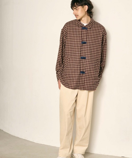 Kelen(ケレン)の「「KELEN MENS / ケレン メンズ」SEURAT(その他パンツ・メンズ・ブルー系その他/チャコールグレー/ライトベージュ・38/40)」の4枚目の写真