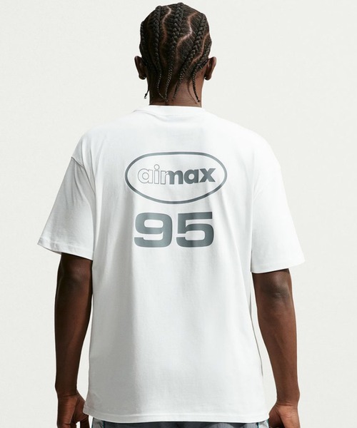 NIKE(ナイキ)の「NIKE M NSW AIR MAX 95 TEE / ナイキ NSW エア マックス 95 S/S Tシャツ 【SP】(Tシャツ/カットソー・メンズ・ホワイト/ネイビー・XXL/XL/L/M/S)」の1枚目の写真