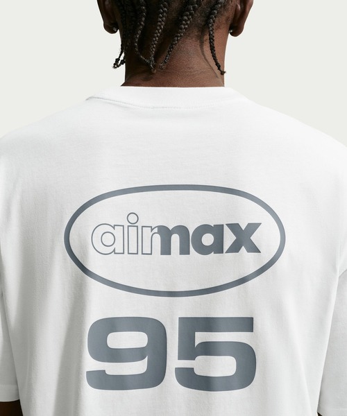 NIKE(ナイキ)の「NIKE M NSW AIR MAX 95 TEE / ナイキ NSW エア マックス 95 S/S Tシャツ 【SP】(Tシャツ/カットソー・メンズ・ホワイト/ネイビー・XXL/XL/L/M/S)」の9枚目の写真