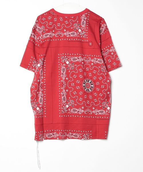 mastermind JAPAN(マスターマインド)の「BANDANNA TEE(Tシャツ/カットソー・メンズ・レッド系その他/ブラック系その他・XL)」の3枚目の写真