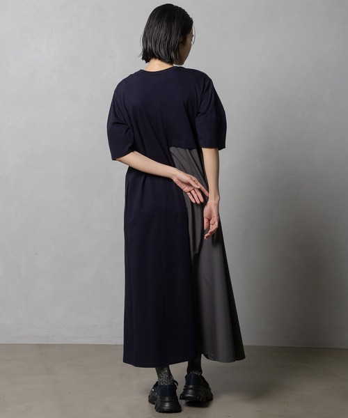MARECHAL TERRE(マルシャルテル)の「2Wayフリルワンピース(ワンピース・レディース・カーキ/ネイビー/ブラック/チョコ・MEDIUM)」の7枚目の写真