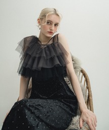 Drape slip dress