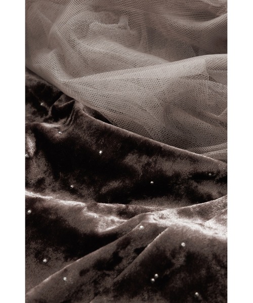 et.UNiVER(エトユニベール)の「Drape slip dress(ドレス・レディース・ブラウン/グレー/ブラック・SMALL/MEDIUM/LARGE)」の20枚目の写真