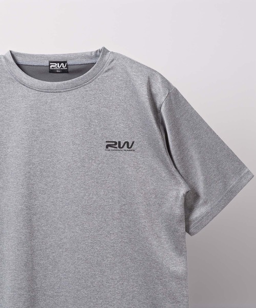 BAYBLO（ベイブロ）の「(SA) 【汗ばむ季節も快適】 カチオンドライ ワンポイント ルーズTシャツ（Tシャツ/カットソー・メンズ・ネイビー/ブラック/グレー・L/M/LL）」の2枚目の写真