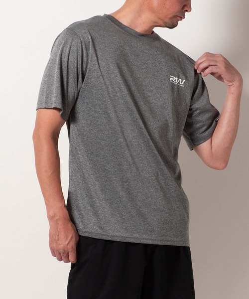 BAYBLO（ベイブロ）の「(SA) 【汗ばむ季節も快適】 カチオンドライ ワンポイント ルーズTシャツ（Tシャツ/カットソー・メンズ・ネイビー/ブラック/グレー・L/M/LL）」の6枚目の写真