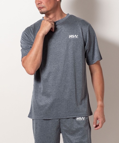 BAYBLO（ベイブロ）の「(SA) 【汗ばむ季節も快適】 カチオンドライ ワンポイント ルーズTシャツ（Tシャツ/カットソー・メンズ・ネイビー/ブラック/グレー・L/M/LL）」の9枚目の写真