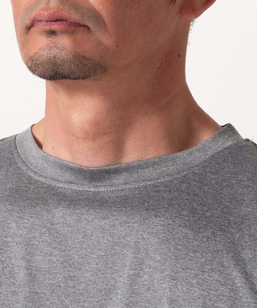 BAYBLO（ベイブロ）の「(SA) 【汗ばむ季節も快適】 カチオンドライ ワンポイント ルーズTシャツ（Tシャツ/カットソー・メンズ・ネイビー/ブラック/グレー・L/M/LL）」の22枚目の写真