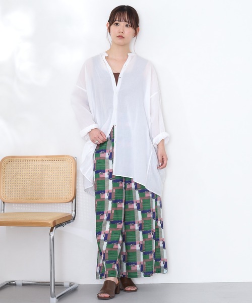 KILKI(キルキー)の「kilki ワイドイージーパンツ ペインター(その他パンツ・レディース・レッド系その他/グリーン系その他・FREE)」の8枚目の写真