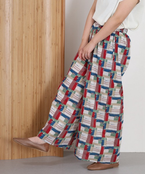 KILKI(キルキー)の「kilki ワイドイージーパンツ ペインター(その他パンツ・レディース・レッド系その他/グリーン系その他・FREE)」の10枚目の写真