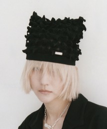 MIKAGE SHIN（ミカゲシン）の「Spiky Embroidery Knit Cap / BSSS-2703（ニットキャップ/ビーニー）」