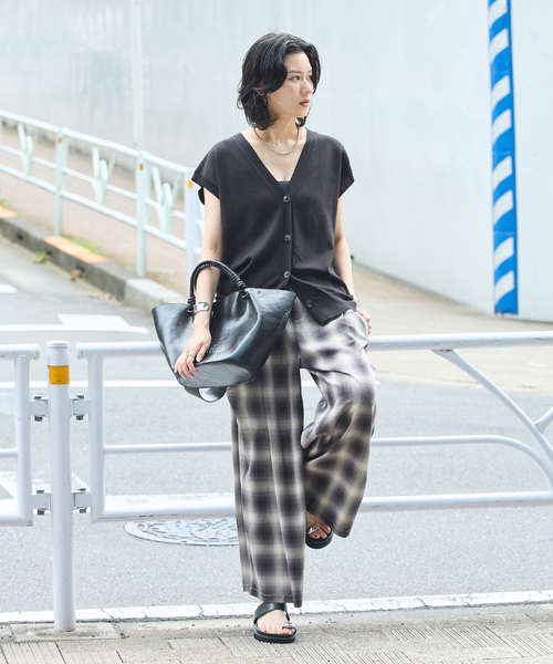 JOURNAL STANDARD(ジャーナルスタンダード)の「WASHABLE DRYベスト(ベスト・レディース・ブラック/ベージュ系その他・FREE)」の3枚目の写真