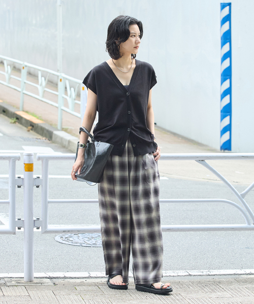 JOURNAL STANDARD(ジャーナルスタンダード)の「WASHABLE DRYベスト(ベスト・レディース・ブラック/ベージュ系その他・FREE)」の5枚目の写真
