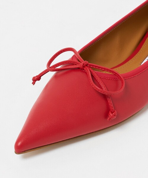 Pippichic（ピッピシック）の「＜PIPPICHIC＞REMY ポインテッド バレエシューズ（バレエシューズ・レディース・レッド/ブラック・37h/38/36h/35h/37/36）」の10枚目の写真