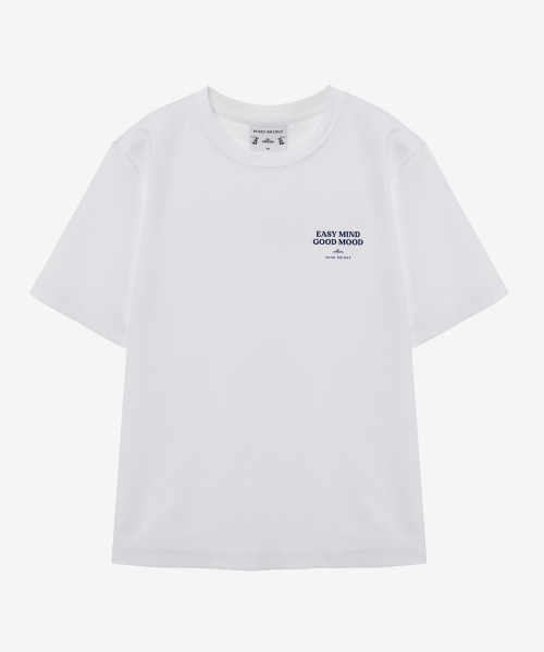 MIND BRIDGE WOMEN（マインドブリッジウーマン）の「[W][コリンズ]スーピマ_バックポイントオーバーサイズTシャツ - 2カラー（Tシャツ/カットソー・レディース・ミント/オフホワイト・55/66）」の3枚目の写真