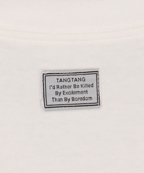 TANGTANG(タンタン)の「TANGTANG | 〈別注〉 半袖Tシャツ AIN’T CLASSIC WOMEN(Tシャツ/カットソー・レディース・ホワイト・S)」の12枚目の写真