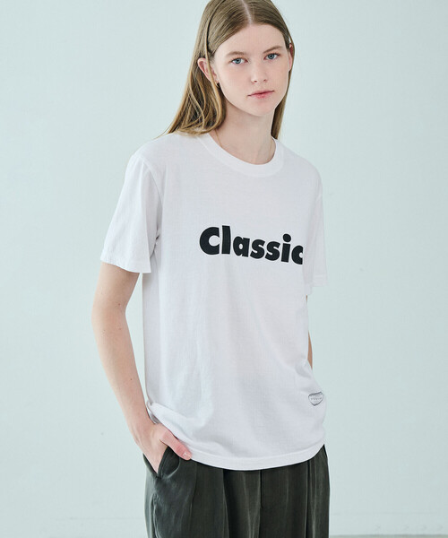 TANGTANG(タンタン)の「TANGTANG | 〈別注〉 半袖Tシャツ AIN’T CLASSIC WOMEN(Tシャツ/カットソー・レディース・ホワイト・S)」の19枚目の写真