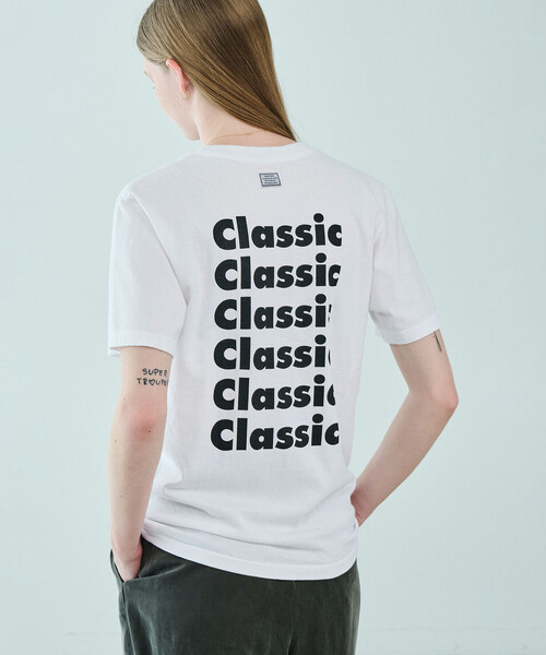 TANGTANG(タンタン)の「TANGTANG | 〈別注〉 半袖Tシャツ AIN’T CLASSIC WOMEN(Tシャツ/カットソー・レディース・ホワイト・S)」の22枚目の写真