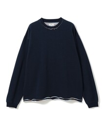 バック カスリ クルーネックスウェット
