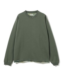 バック カスリ クルーネックスウェット