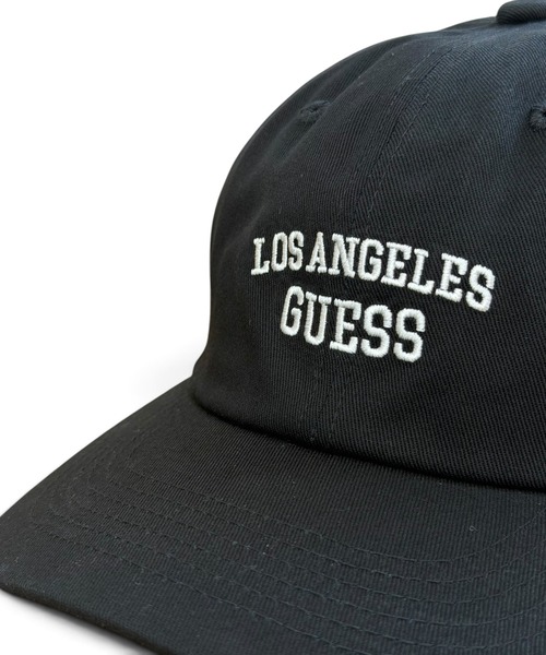 Guess(ゲス)の「GUESS LA LOGO EMB CAP(キャップ・レディース・ブラック・58cm)」の4枚目の写真