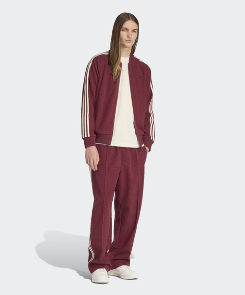 adidas(アディダス)の「プレミアム トラックトップ / ジャージ / アディダスオリジナルス adidas Originals(ジャージ・メンズ・レッド・XX-LARGE/LARGE/3XL/MEDIUM/X-SMALL/X-LARGE/SMALL)」の3枚目の写真
