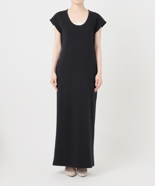 Noble(ノーブル)の「《・WEB&虎ノ門限定》【RITA×SELLICHI】スカーフ付きワンピース(ワンピース・レディース・ブラック/ホワイト・FREE)」の4枚目の写真