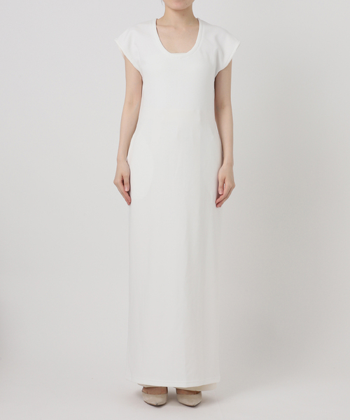 Noble(ノーブル)の「《・WEB&虎ノ門限定》【RITA×SELLICHI】スカーフ付きワンピース(ワンピース・レディース・ブラック/ホワイト・FREE)」の6枚目の写真