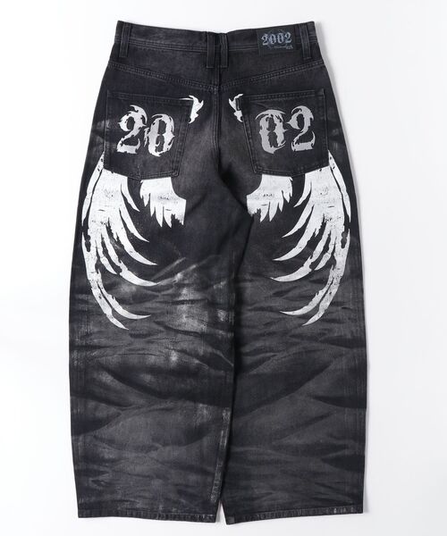 FUGA(フーガ)の「『FUGA/フーガ』2002 × FUGA Wing Baggy Denim Pants(デニムパンツ・メンズ・ブルー/ブラック・S/M/L)」の3枚目の写真