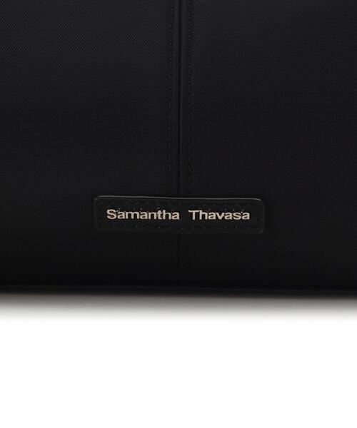 Samantha Thavasa(サマンサタバサ)の「ベルトデザインナイロンワイドバッグ(ハンドバッグ・レディース・ブラック・FREE)」の3枚目の写真