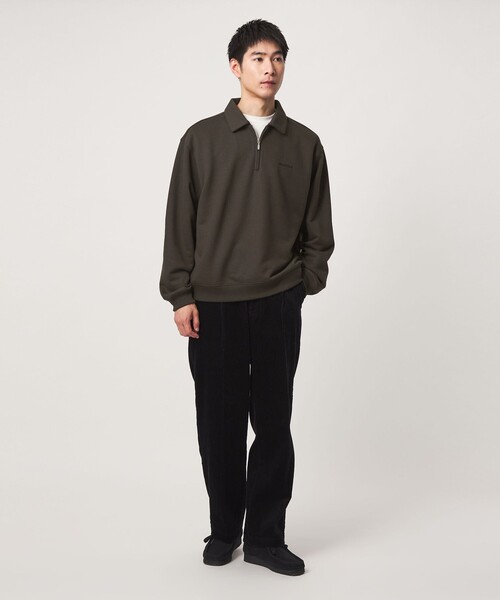 MARMOT（マーモット）の「【別注】＜Marmot＞ハーフジップ 長袖 スウェット（スウェット・メンズ・ダークグレー/ライトグレー・M/L/XL）」の11枚目の写真