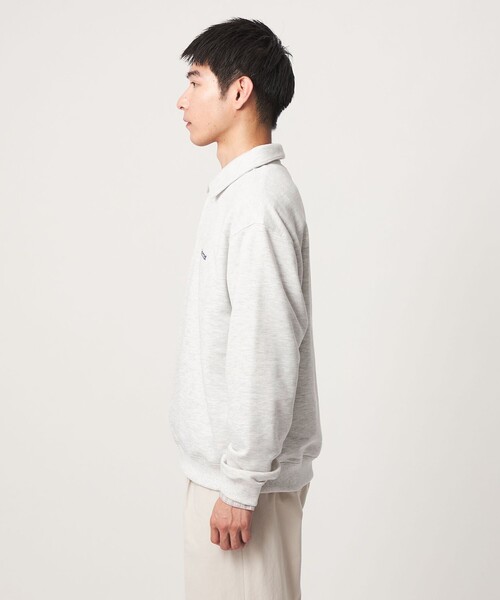 MARMOT（マーモット）の「【別注】＜Marmot＞ハーフジップ 長袖 スウェット（スウェット・メンズ・ダークグレー/ライトグレー・M/L/XL）」の13枚目の写真