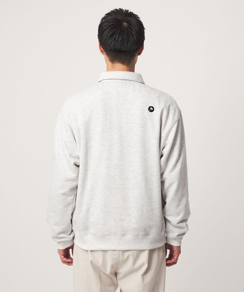 MARMOT（マーモット）の「【別注】＜Marmot＞ハーフジップ 長袖 スウェット（スウェット・メンズ・ダークグレー/ライトグレー・M/L/XL）」の14枚目の写真