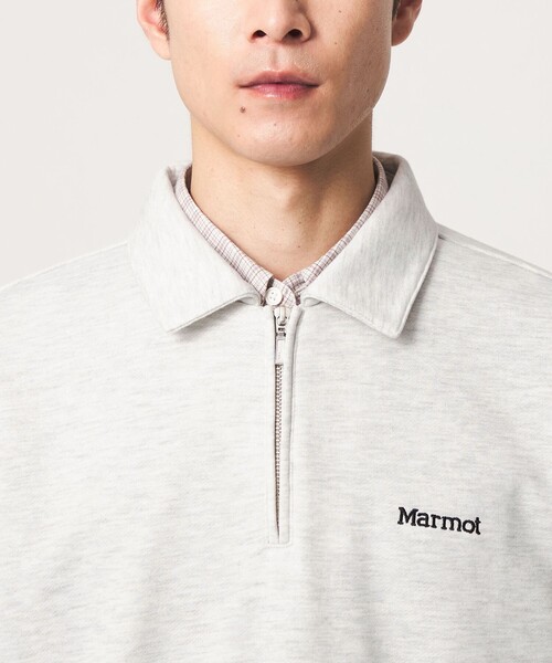 MARMOT（マーモット）の「【別注】＜Marmot＞ハーフジップ 長袖 スウェット（スウェット・メンズ・ダークグレー/ライトグレー・M/L/XL）」の15枚目の写真