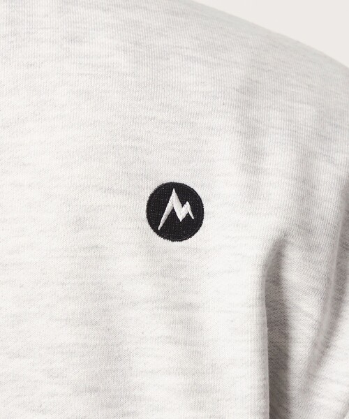 MARMOT（マーモット）の「【別注】＜Marmot＞ハーフジップ 長袖 スウェット（スウェット・メンズ・ダークグレー/ライトグレー・M/L/XL）」の17枚目の写真