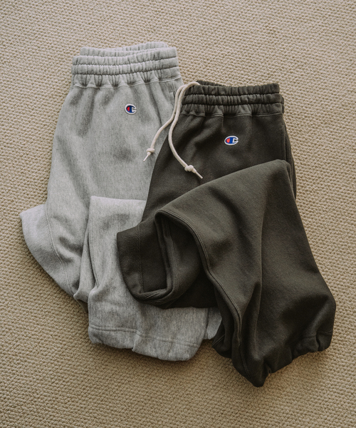 Champion(チャンピオン)の「Champion/チャンピオン SLOBE別注 スウェットパンツ(スウェットパンツ・レディース・ライトグレー/ブラック/ブラウン・FREE)」の22枚目の写真