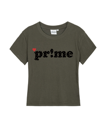 HEART PRIME レディース スリムフィット 半袖Tシャツ 5 COLORS