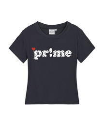 HEART PRIME レディース スリムフィット 半袖Tシャツ 5 COLORS
