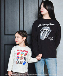 SLAP SLIP（スラップスリップ）の「【ザ・ローリング・ストーンズｘSLAP】フロントｘバックロゴプリント長袖Tシャツ大人（Tシャツ/カットソー）」