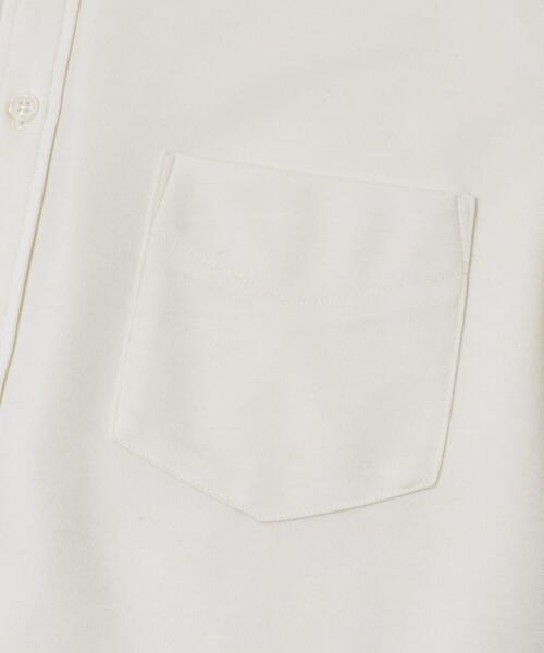 URBAN RESEARCH ROSSO MEN（アーバンリサーチロッソメン）の「『セットアップ対応/防シワ』 ウールジャージーボタンダウンシャツ（シャツ/ブラウス・メンズ・ブラック/ホワイト/グレー/ネイビー・SMALL/MEDIUM/LARGE/X-LARGE）」の9枚目の写真