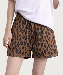 IRADOWL | レオパード柄ルームショートパンツ(その他パンツ)