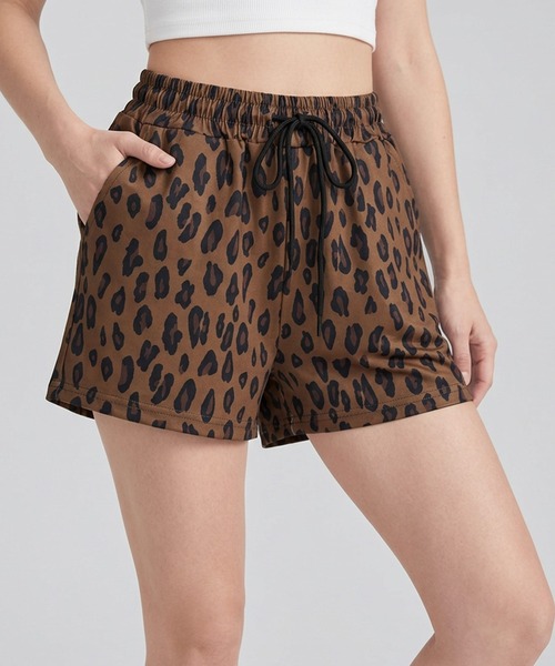 IRADOWL(アイラドール)の「レオパード柄ルームショートパンツ(その他パンツ・レディース・グレー/ブラウン・SMALL/MEDIUM)」の6枚目の写真
