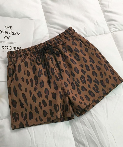 IRADOWL(アイラドール)の「レオパード柄ルームショートパンツ(その他パンツ・レディース・グレー/ブラウン・SMALL/MEDIUM)」の8枚目の写真