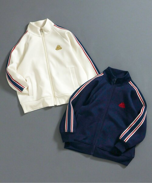BREEZE(ブリーズ)の「トラックジャケット_セットアップ可(ジャージ・キッズ・キナリ/ネイビー・130/140/150/90/100/110/120)」の7枚目の写真