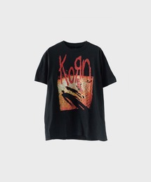 KORN/ UNISEX T-SHIRT: SHADOW PLAYGROUND (BLACK) / KORNTS35MB 秋服 冬服