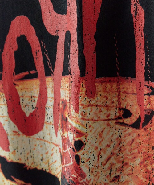 UNSTOA(アンストア)の「KORN/ UNISEX T-SHIRT: SHADOW PLAYGROUND (BLACK) / KORNTS35MB 秋服 冬服(Tシャツ/カットソー・メンズ・ブラック・S/M/L)」の7枚目の写真