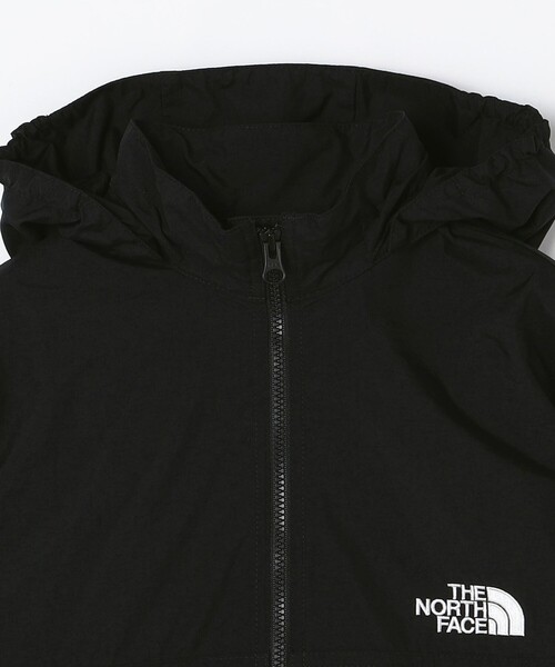 THE NORTH FACE(ザノースフェイス)の「THE NORTH FACE: コンパクト ジャケット 26AW<KIDS>(マウンテンパーカー・キッズ・グリーン/ブラック・130/140/150/160)」の7枚目の写真