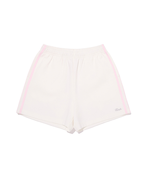 KIRSH（キルシー）の「ラインディテールトラックショーツ[ホワイト]（その他パンツ・レディース・その他・SMALL/MEDIUM）」の2枚目の写真